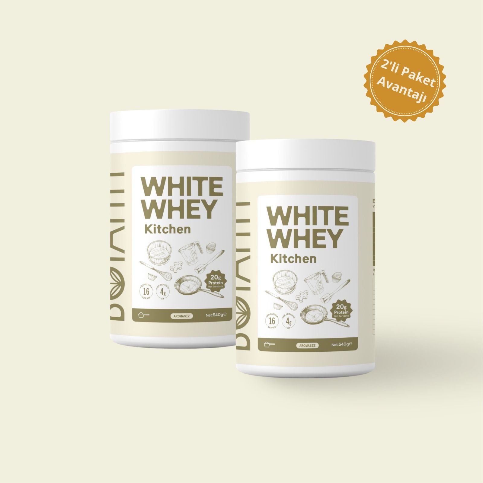 PROTEIN - 30 Gün (2 White Whey)