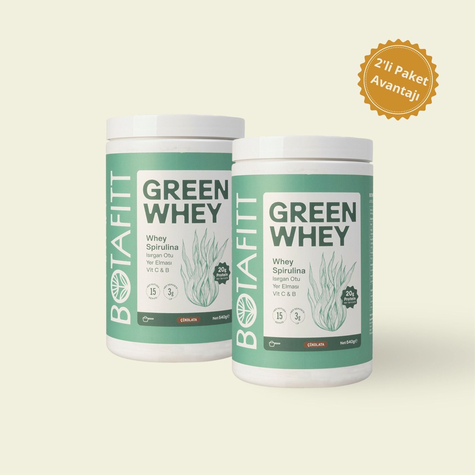 PROTEIN - 30 Gün (2 Çikolata)