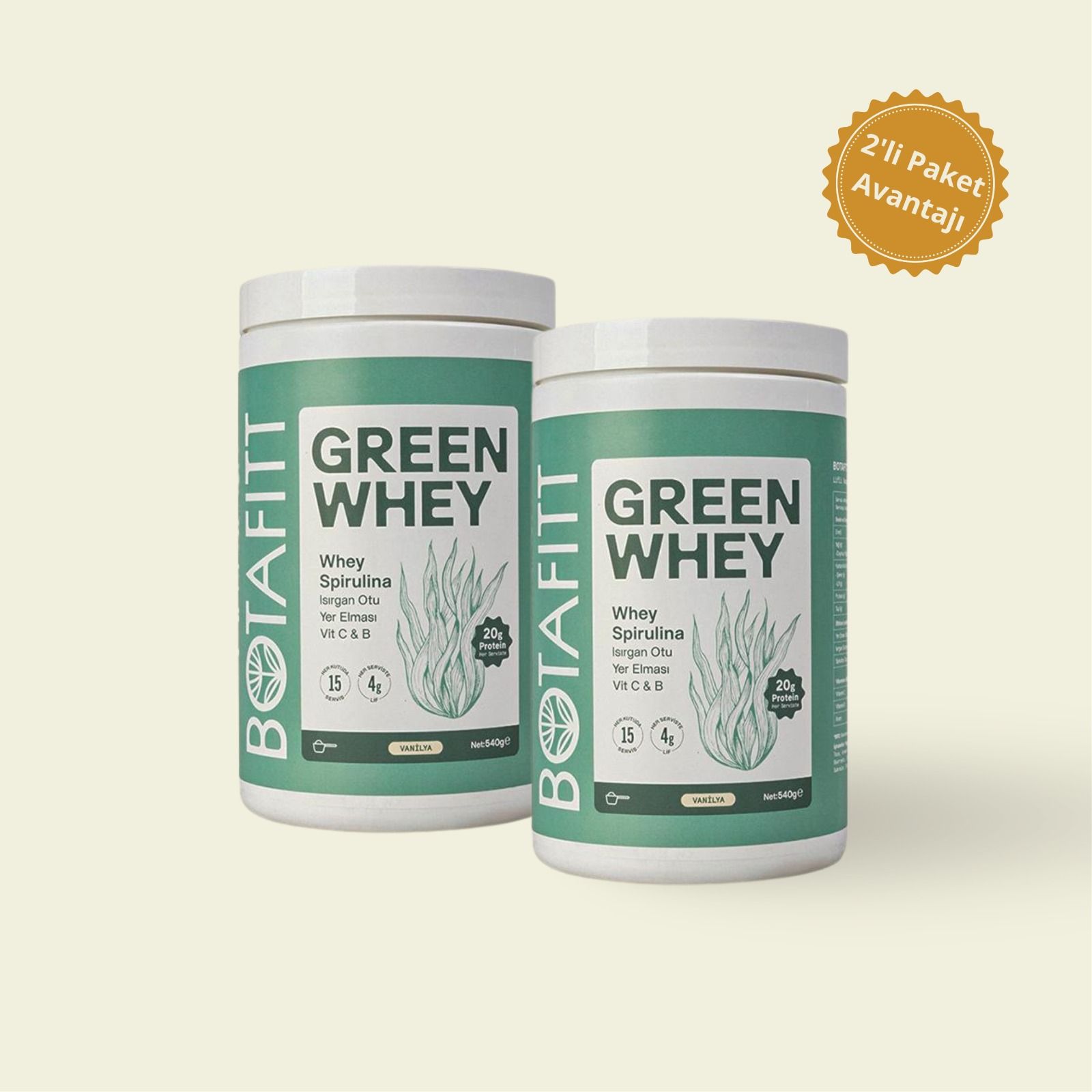 PROTEIN - 30 Gün (2 Vanilya)