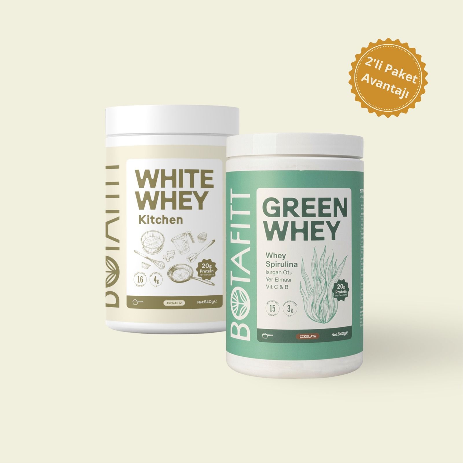 PROTEIN - 30 Gün ( White Whey & Çikolata)